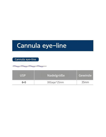 White Rose Cannula Eye LINE PDO Face Lifting Fäden