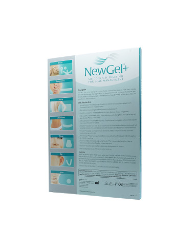 NewGel Narbenpflaster Streifen transparent OP-Pflaster