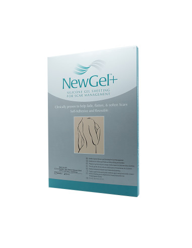 NewGel Silikon Narbenpflaster Transparent