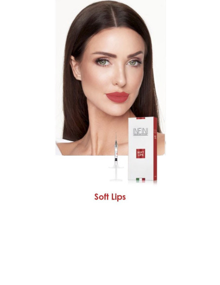 Neue Hyaluronsäure Spritze zur Lippenauffrischung und leichtes Volumen