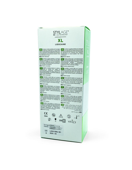 Hyaluron Spritze zur Faltenunterpriztung Dermal Filler mit Hyaluronsäure Volumenaufbau