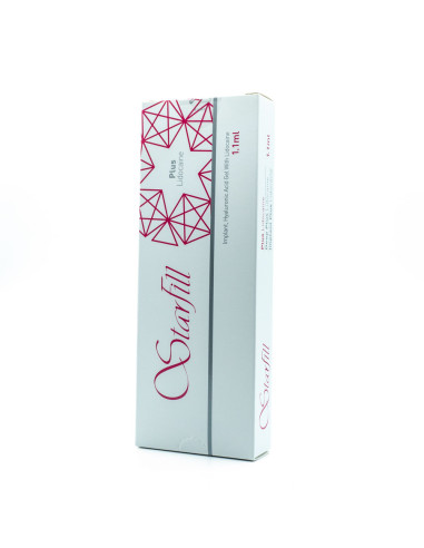 Starfill Plus Lidocaine jetzt bestellen ✅| nicht tierischer, quervernetzter HA-Weichteilfiller